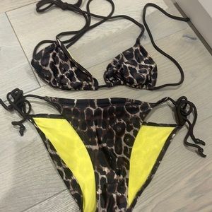 HM leopard bikini size 4
